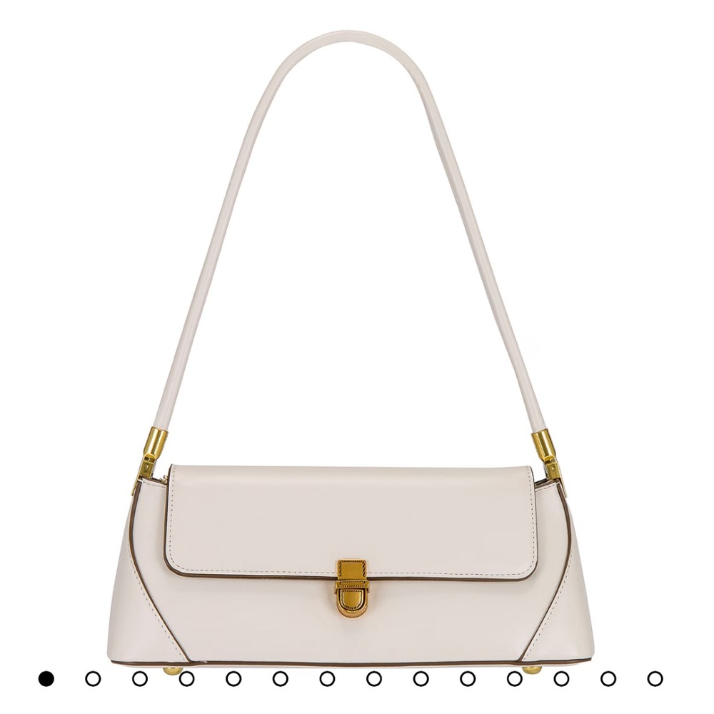 8 Other Reasons French Bag, White, Revolve.com